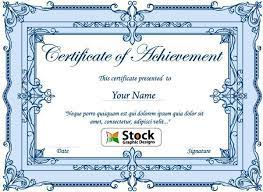 Free Certificate Border Vector Certificate Border Design Free Certificate Templates Certificate Border