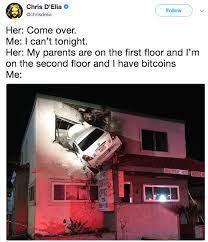 Feb 06, 2019 · nobody:, also known as no one: tweets and nobody: tweets and literally no one:, is a phrasal template used to mock people who strive to attract attention and tend to provide unsolicited opinions, as well as for observational humor. This Insane Car Crash Is Inspiring A New Wave Of Glorious Bae Come Over Memes Memebase Funny Memes