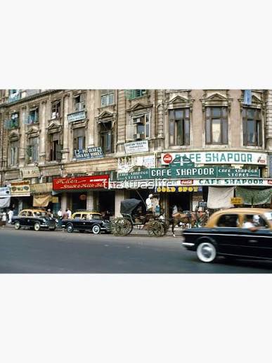 1960s - View of Bombay Street with Taxis and a Horse Cart, Mumbai, India" Art Board Print for Sale by thatwaslife | Redbubble