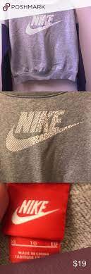 Nike Letter Xl Youth Casual Sweatshirt Casual Sweatshirt Sweatshirts Lettering