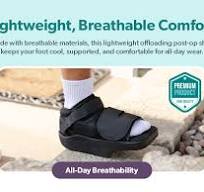 BraceAbility Forefoot Offloading Post-Op Shoe - Non-Weight Bearing Medical  Wedge Boot for Diabetic Foot Ulcer, Metatarsal Fracture, Broken Toe, ...
