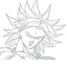 Broly Para Colorear 4 Dibujo Como Dibujar A Goku Dibujos Faciles De Goku Goku Dibujo A Lapiz