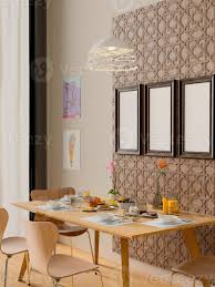 Just cut them all the same way. 3d Rendering Of Modern Dining Room Interior With Three Mock Up Frames 1995557 Stock Photo At Vecteezy