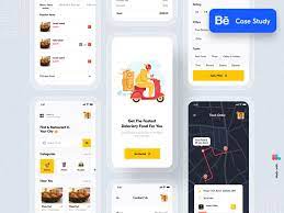 Food Delivery App Behance Case Study Food Delivery App Delivery App Mobile Design Inspiration