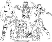 Free shipping for orders in australia over $100 aud. Drawing Guardians Of The Galaxy Coloring Page