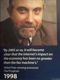 Whenever someone tells you they know exactly what will happen in 5 years  from now, show them this statement from a world renowned expert.