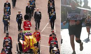 Soldier in charge of Queen's funeral procession will run London Marathon  this weekend