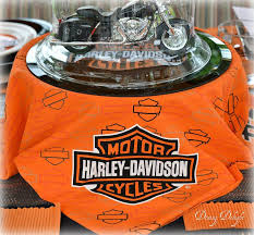 Harley Davidson Table For Father S Day Harley Davidson Party Theme Harley Davidson Decor Harley Davidson Birthday
