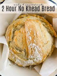 Easiest 2 Hour No Knead Bread Recipe No Knead Bread How To Make Bread Recipes