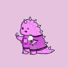 Dino biru yang lagi viral di tiktok. Dino Couple Profile Picture Merah Literatur