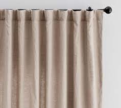 Classic Belgian Flax Linen Curtain Mocha Or Dark Flax Custom Drapes Curtains Drapes Curtains