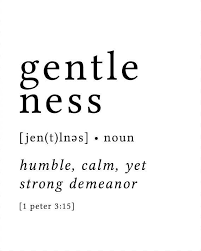 Gentleness Print Definition Print Fruit Of The Spirit Etsy Gentleness Quotes Bible Verse Prints Bible Quotes