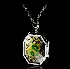 Check spelling or type a new query. Movie Prop Horcrux Of Salazar Slytherin S Locket Pendant Necklace Cosplay Jewelry For Men Women Horcruxes Necklace Can Be Open Pendant Necklaces Aliexpress