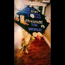 Super Easy Country Themed Graduation Cap College Graduation Cap Decoration High School Graduation Cap Decoration Graduation Cap Decoration