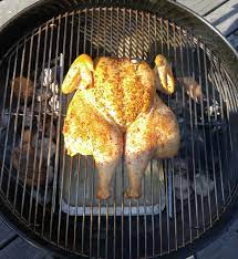 There is a rod that connects to your rotisserie motor. First Time Doing A Whole Chicken On My Weber Kettle Grilling