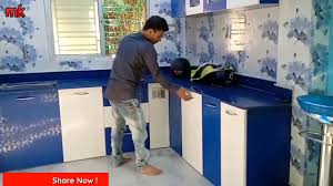 Forevermark kitchen cabinets are produced by the shekia group, llc (tsg). Beautiful Modular Kitchen Part 2 And Blue White Youtube