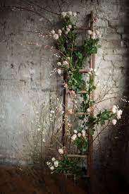 20 Creative Shabby Chic Ladder Wedding Decoration Ideas Elegantweddinginvites Com Blog Barn Wedding Decorations Ladder Wedding Wedding Backdrop