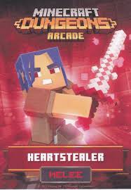 Minecraft dungeons arcade series 1 card 04 melee: Minecraft Dungeons Arcade Series 1 Card 04 Melee Heartstealer Arcade Game Cards