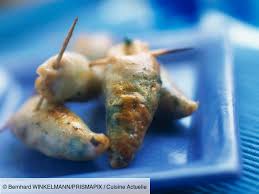 Encornets Farcis Au Jambon Et Chipolata Recettes Recette Recette Encornet Farci Savoureux