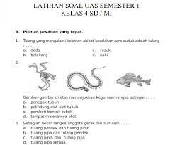 Untuk tingkat sd ada mata pelajaran matematika ipa ips bahasa indonesia bahasa inggris dan pkn. Kumpulan Latihan Soal Ipa Uas Dan Ukk Sd Mi Lengkap