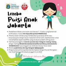 Anak akan lebih senang dengan berbagai fenomena alam seperti hujan, pelangi, gunung, pantai, dan masih banyak lainnya. Dalam Rangka Memperingati Hari Anak Pemprov Dki Jakarta Facebook