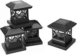 The choice of materials is also post caps are a fairly inexpensive deck option that can make a dramatic difference. Twinsluxes Solar Post Cap Lights Outdoor Waterproof Led Fence Post Solar Lights For 3 5x3 5 4x4 5x5 Wood Posts In Patio Deck Or Garden Decoration 4 Pack Amazon Com