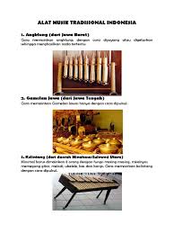 Alat musik ini berasal dari jakarta. Alat Musik Tradisional