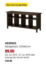 Finde jetzt schnell die besten angebote für ikea tisch schwarz ausziehbar auf focus online kleinanzeigen. Ikea Grossburgwedel Hemnes Ablagetisch Schwarzbraun 157x40 Cm Ablagetisch Ablage Hemnes
