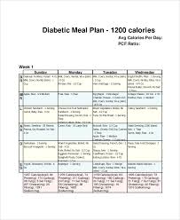 Sample Weekly Meal Plan 8 Examples In Pdf