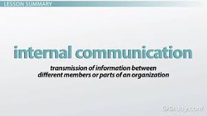 internal communication in an organization definition