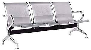 .bench bank airport reception waiting room chair at the best online prices at ebay! Buy Tulip Airport Chair Three 3 Seater Waiting Area Chair Visitor Reception Chair In Chrome Finish Features Price Reviews Online In India Justdial