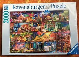 Maybe you would like to learn more about one of these? 2000 Piece World Of Books By Ravensburger New Brand Sealed Box Free Shipping 4005556166855 Ebay In 2021 2000 Piece Puzzle Puzzle Shop Ravensburger Puzzle