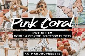 Download 10 Mobile Presets Pink Coral Crella