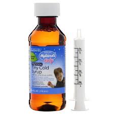 No artificial flavors, dyes or parabens. Hyland S Cold Baby