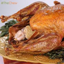 Oven Smoked Turkey With Sage And Thyme By Michael Symon Thechew Smoked Turkey Thyme Recipes The Chew Recipes