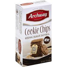 Spread mixture on top of each cookie. Archway Cookies Cookie Thins Brown Sugar Oatmeal Oatmeal Houchen S My Iga