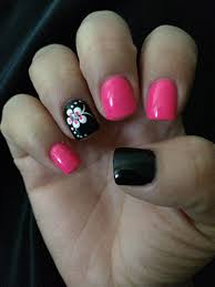 Pink And Black Nails Nails Toenails Nail Designs Flower Nails Toe Nails By nls staff | may 2, 2018.