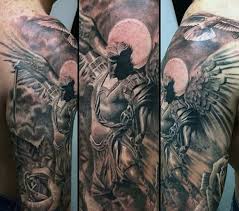For this reason, it is very use these cool angel wing tattoos and guardian angel tattoo designs to inspire you. Top 103 Guardian Angel Tattoo Ideas 2021 Inspiration Guide Guardian Angel Tattoo Angel Tattoo Men Symbolic Tattoos