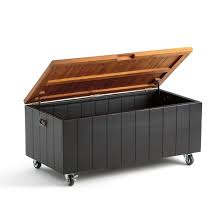 The box was low enough to fit under my bed. Chesnut Outdoor Storage Chest L100cm Outdoor Storage Bench Outdoor Storage Cabinet Outdoor Storage
