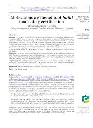 Recent issues of halal food fraud in malaysia. Emerald Insight