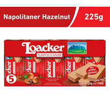 Which is why they are italy's number one. Loacker Napolitaner Hazelnut Wafer Pack Lazada Singapore