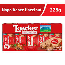 Which is why they are italy's number one. Loacker Napolitaner Hazelnut Wafer Pack Lazada Singapore