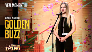 This opens in a new window. Al Patrulea Golden Buzz La Romanii Au Talent Sezonul 9 Daniela Machidon Unul Dintre Ingerii Lui CÄƒlinescu Romanii Au Talent Protv