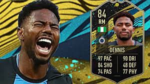 Emmanuel dennis (st, 100 rated). What A Goal Emmanuel Dennis Fut Champions Fifa20 Youtube