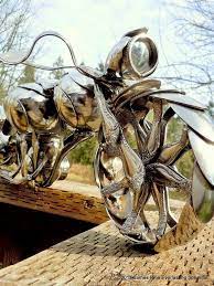 The Spoon Motorcycle No One Saw Coming Spoon Art Motorcycle Sculpture Metal Sculpture