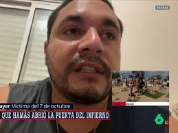 Roberto Mayer relata cómo acabó con un miliciano de Hamás el 7-O: "Utilicé  el cuchillo que tenía y acabé con él"