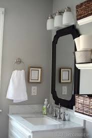 Suzie 320 Sycamore Fantastic Bathroom With Gray Walls Paint Color White Bathroom Vanity Painting Bathroom Gray Painted Walls Home Decor