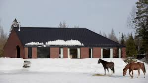 Gallery Of Maison Gauthier Atelier Barda Architecture 2 Modern Brick House Architecture Minimalist Architecture