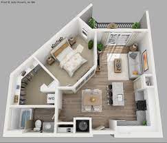 Great Photo Of 1 Bedroom Apartment Floor Plan House Floor Plans Sims House Plans Apartment Floor Plans