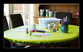Daring Diy Craft Table Cover By Idealogical Mom Table Cover Diy Craft Table Diy Table